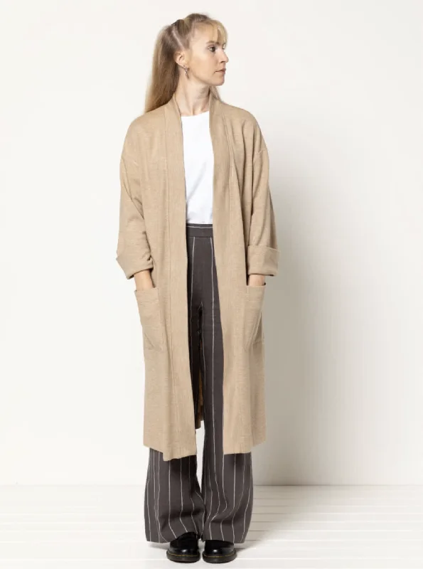 French Style Style Arc Sigrid Knit Coat