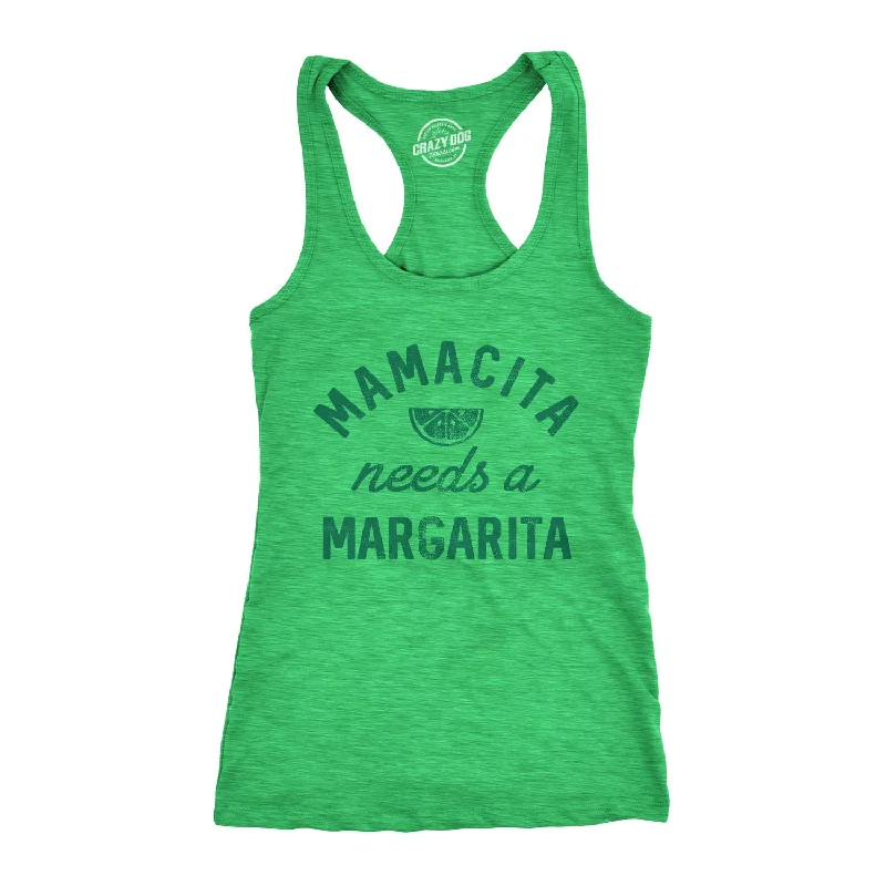 Customized Version Mamacita Needs A Margarita Women's Tank Top