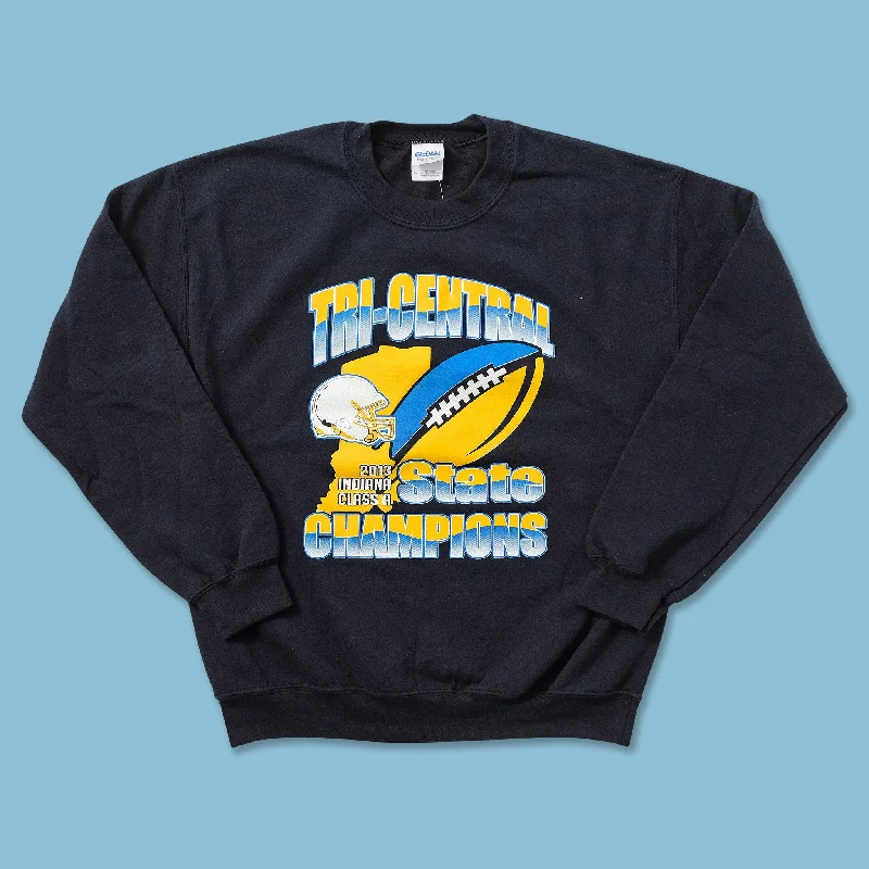Floral Prints 2013 Tri-Central State Champions Sweater Small