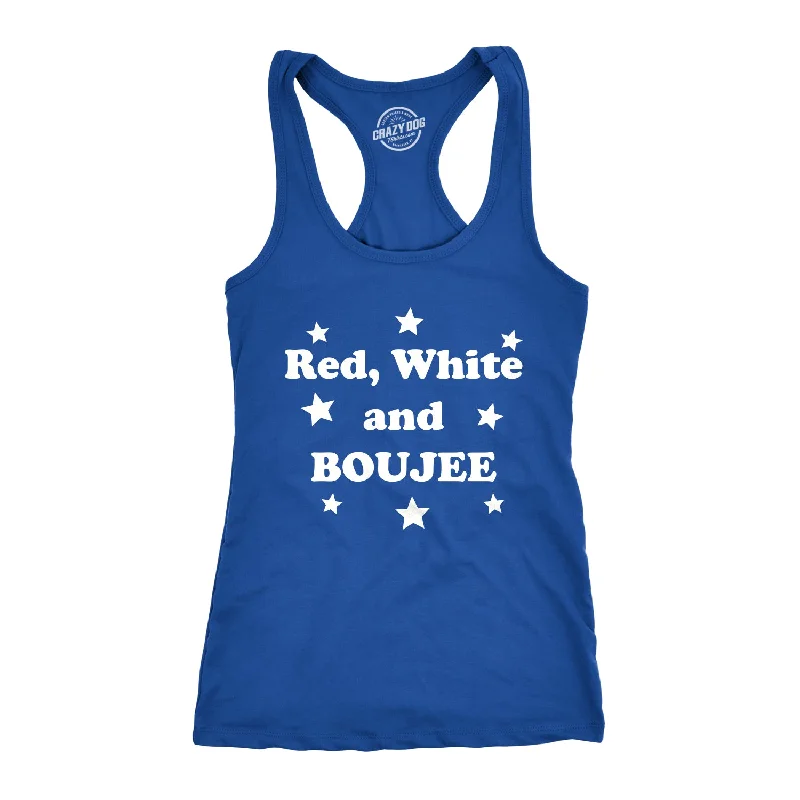 Dessert Matching Red White and Boujee Women's Tank Top