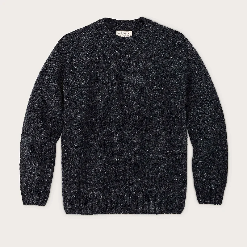 High-end Design IRISH WOOL 3-GAUGE SWEATER