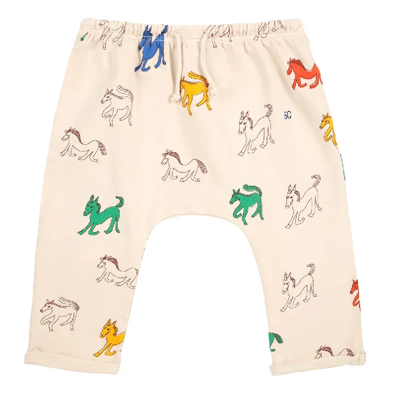 Wonder Horse AOP Baby Pants by Bobo Choses