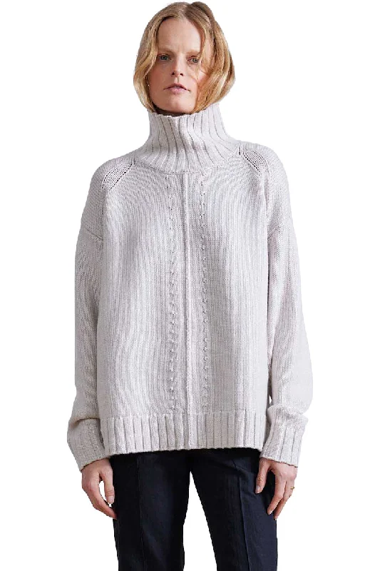 Classic Series Apiece Apart Ida Turtleneck in Cream