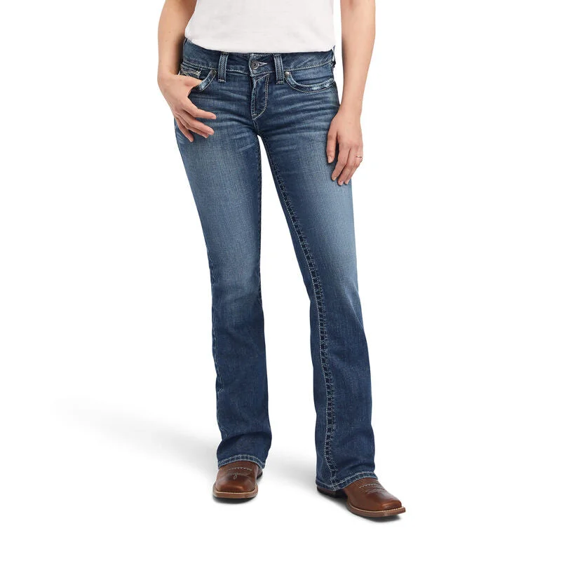 College Style R.E.A.L. Mid Rise Raquel Boot Cut Jean-Canadian