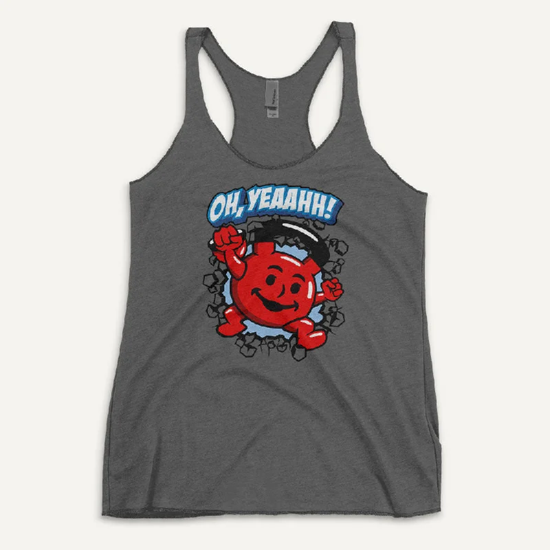 Beautiful Romance Kettlebell Man Oh Yeah Women's Tank Top