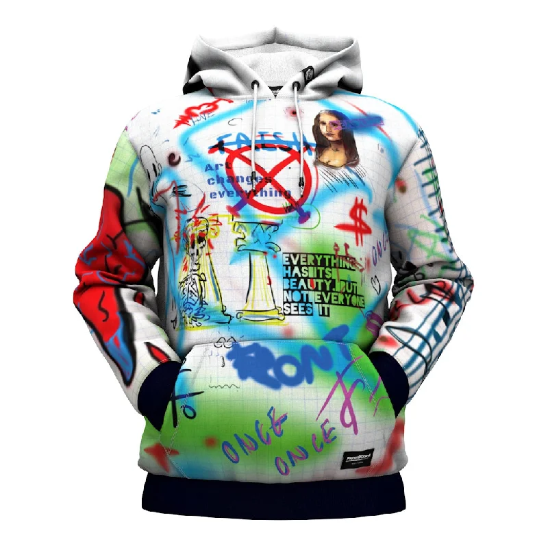 Modern City Wall Art Hoodie