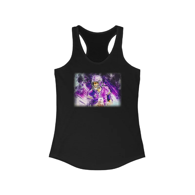 Ethnic Style Ladies Ideal Racerback Tank - Color Blast