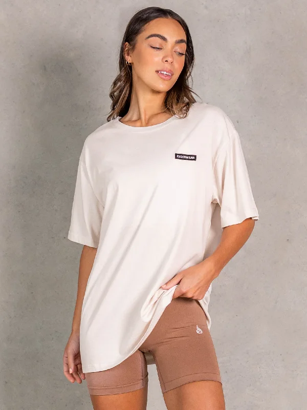 Low-key Luxury NRG Oversized T-Shirt - Oat
