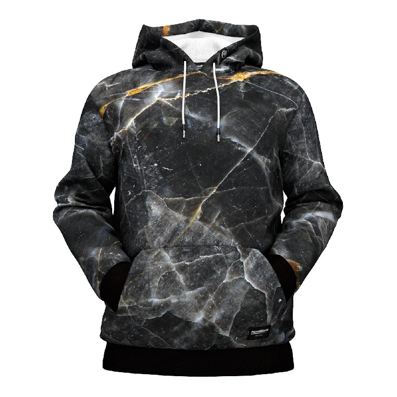 Designer Style Dark Marble Hoodie
