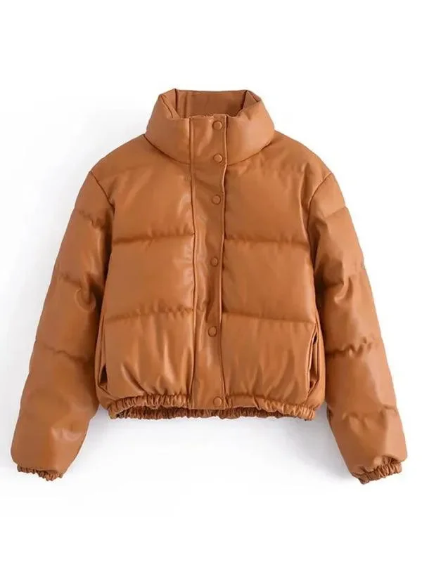 Design And Tailoring Turtle Padded Puffer Jacket Women