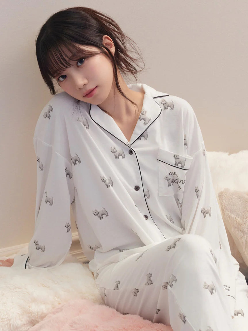 Westie Pajama Sleep Shirt