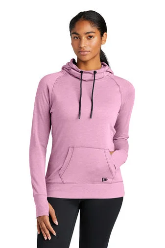 Exclusive Customization New Era® LNEA510 Ladies Tri-Blend Fleece Pullover Hoodie