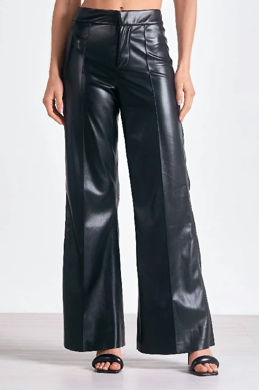 Luxury Temperament Alicia Pants In Black