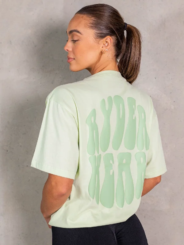 Nightclub Style NRG Oversized T-Shirt - Matcha