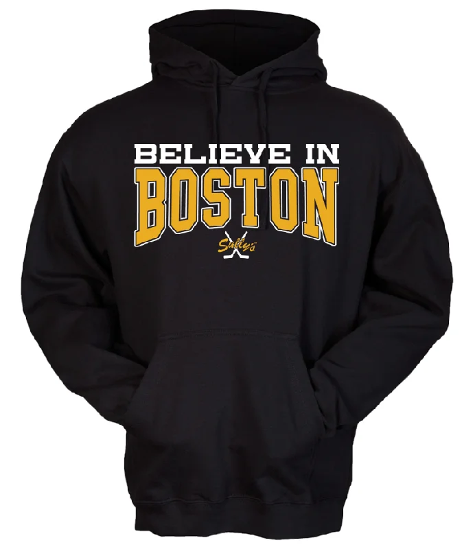 Outdoor Trend Believe in Boston - Black & Gold - The Town - Sweatshirt