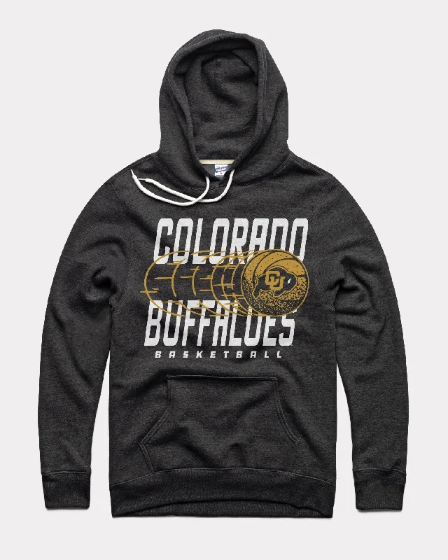 Fashion Style Colorado Trailing Basketball Black Hoodie