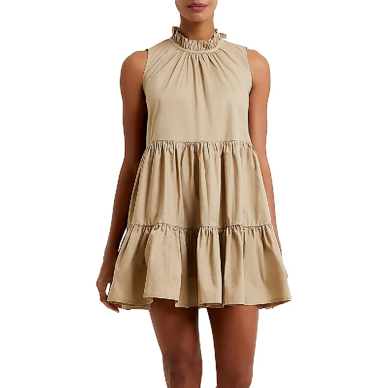 Versatile Items French Connection Womens Tiered Short Mini Dress