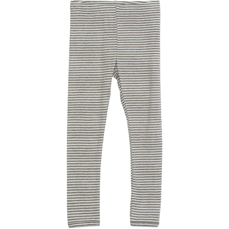Double-sided Wear Serendipity Taupe/Offwhite Leggings Stripe