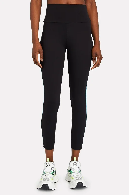 Ryder Piped Legging In Black