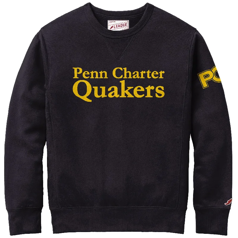 Cool Summer League Stadium Crewneck Sweatshirt with PC Quakers