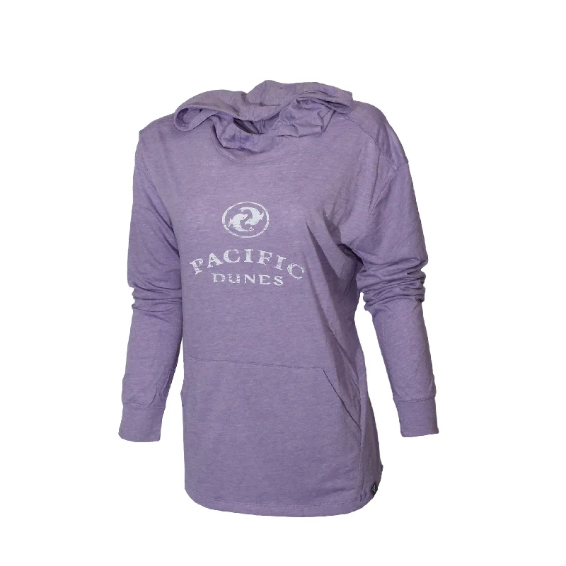 Street Fashion Women's Relay T-Shirt Hoodie - Pacific Dunes