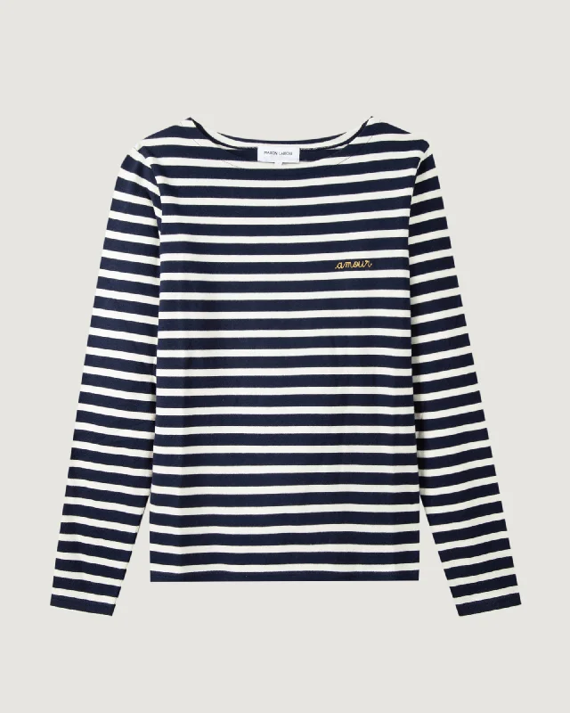 Free And Casual "Amour" colombier sailor shirt