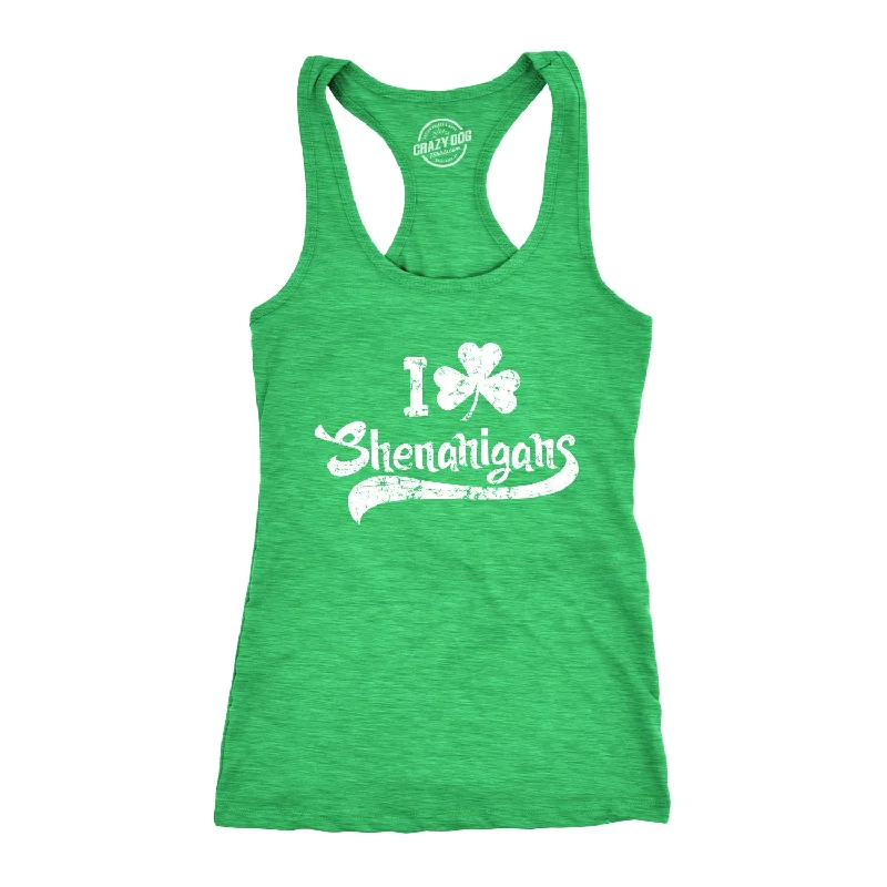 Double-sided Wear I Clover Shenanigans Women's Tank Top
