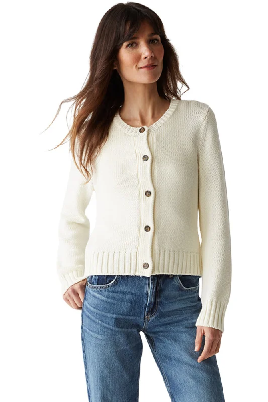 Urban Sense Michael Stars Willa Cardigan in Chalk