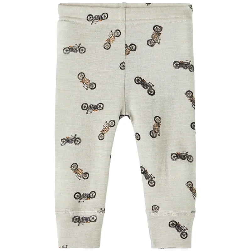 Eye-catching Personality Name it London Fog Wang Uld Rib Leggings AOP
