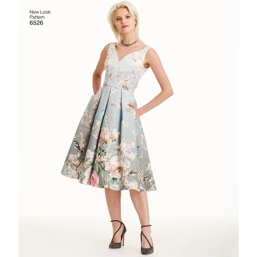 European And American Style New Look Dress N6526
