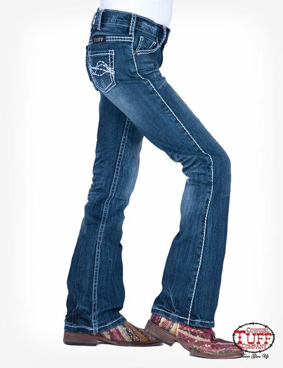 Light And Breathable Girls Edgy Jeans