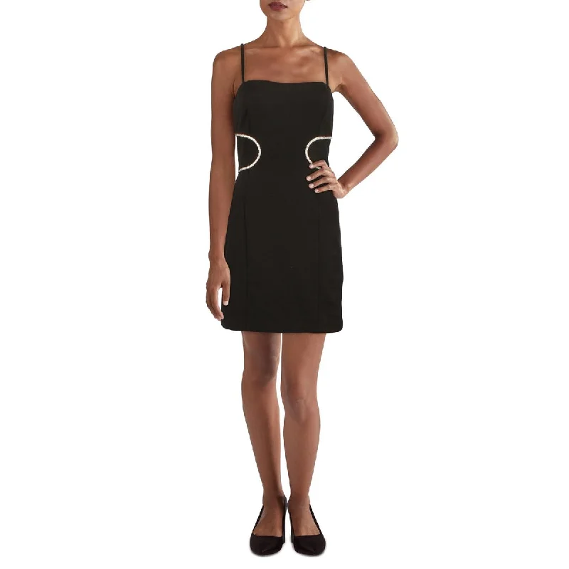 Free And Casual Guess Womens Raina Rihinestone Short Mini Dress