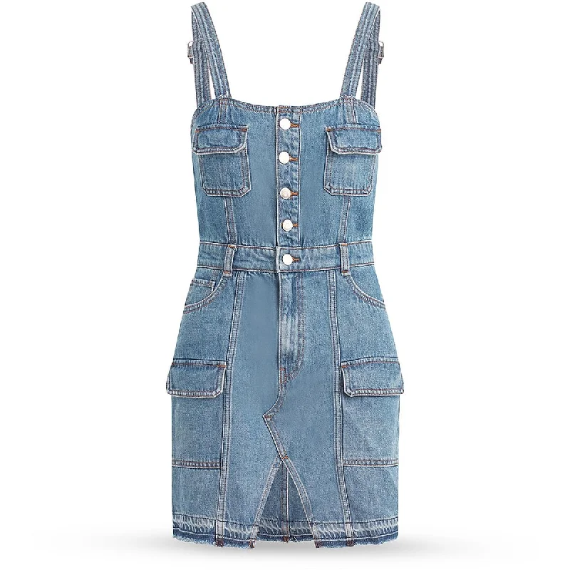 Exclusive Customization Hudson Womens Reconstructed  Mini Dress