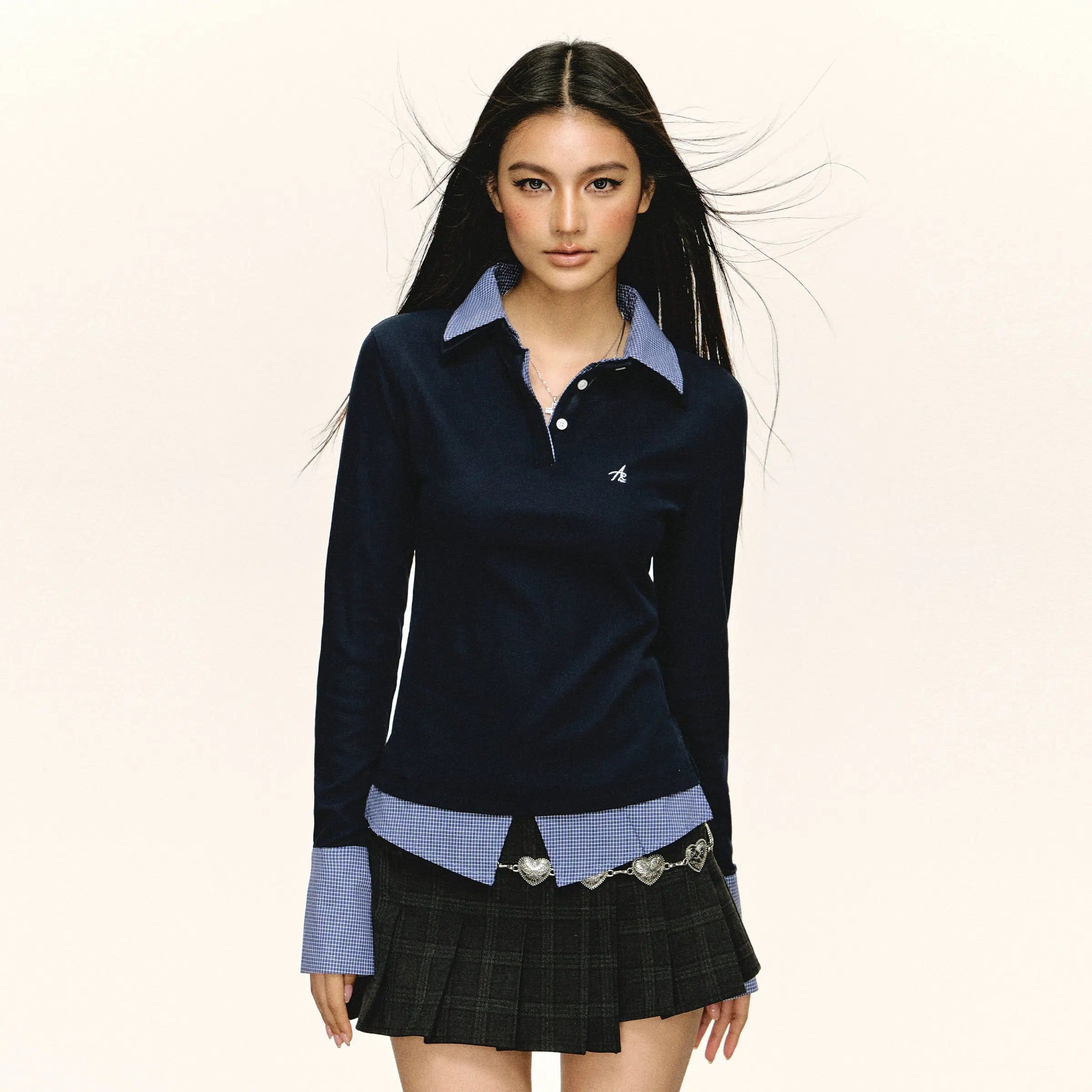 Relaxed And Casual Stylish Long-Sleeve Turtleneck