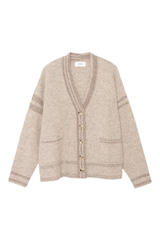 Relaxed And Casual Xirena Carey Sweater in Cream Beige
