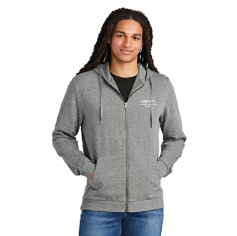 Exquisite Fabrics Unisex Triblend Fleece Full-Zip Hoodie