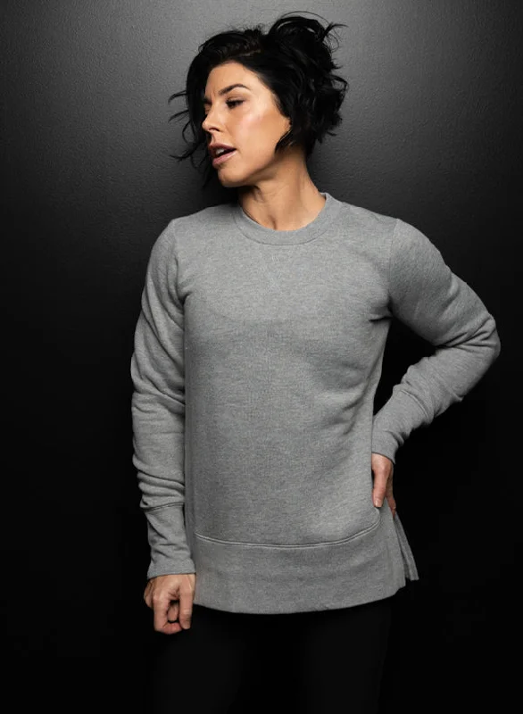 Cool Summer WOMEN'S FOREVER CREWNECK - GREY