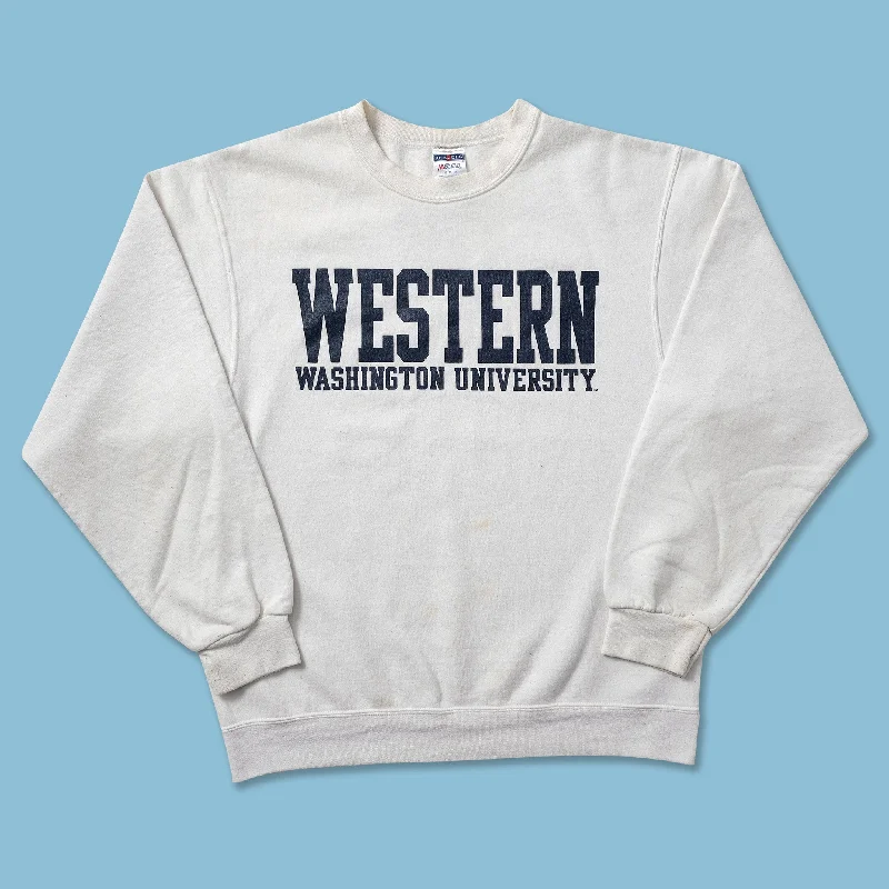 High-end Design Vintage Western Washington University Sweater Small