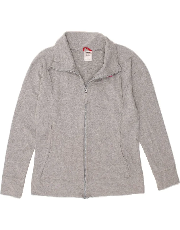 Modern City THE NORTH FACE Womens Tracksuit Top Jacket UK 16 Large Grey