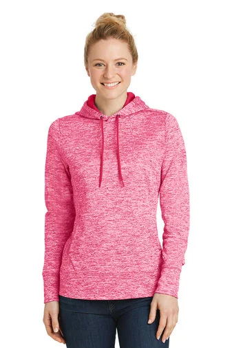 Advanced Customization Sport-Tek® LST225 Ladies PosiCharge® Electric Heather Fleece Hooded Pullover