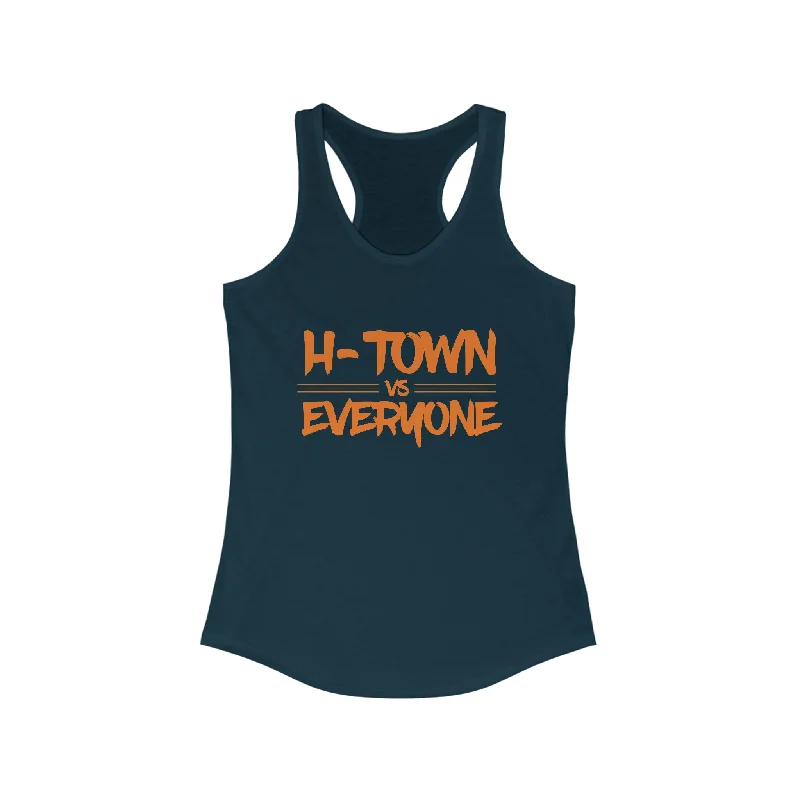 Minimalism H-Town vs Everyone Women's Racerback Tank