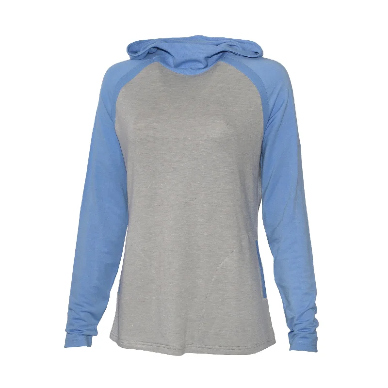 Feminine Charm Women's Color Block Hoodie - Bandon Dunes