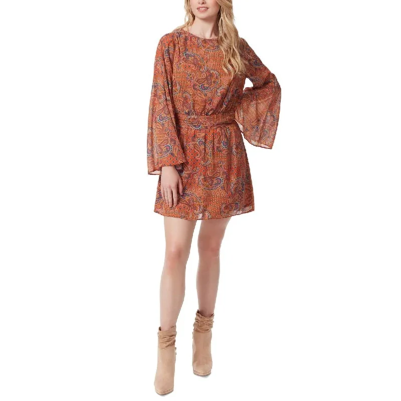 Ethnic Style Jessica Simpson Womens Paisley Short Mini Dress