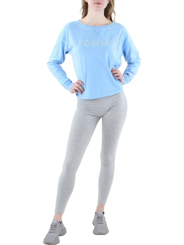 Fresh And Natural Womens Cotton Gym Sweatshirt