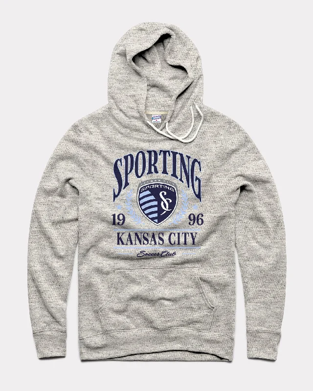 Cool Breeze At Night Sporting Soccer Club Athletic Grey Hoodie