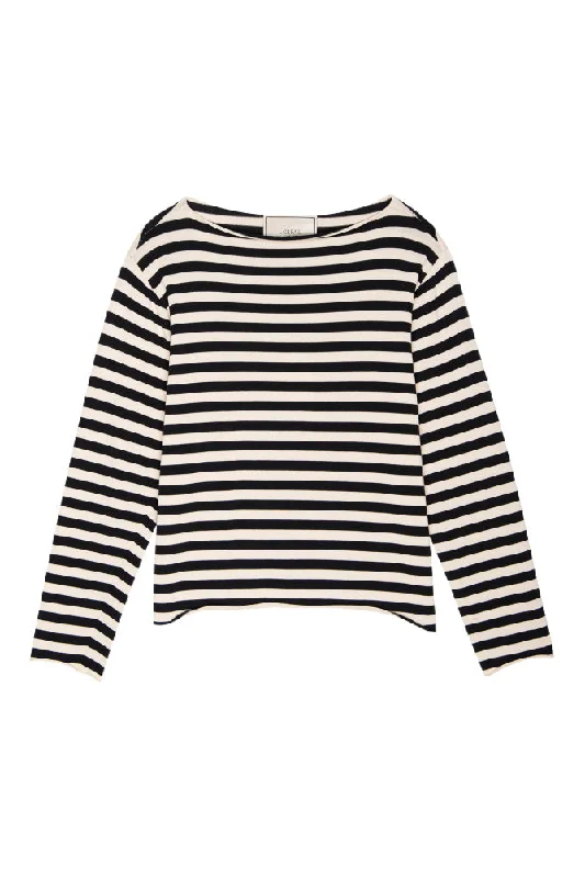 Diamond Series The Great Sailor Sweater in Black Stripe