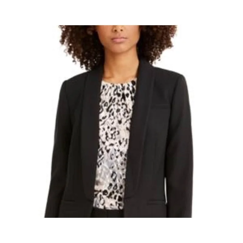 Sexy Fun Calvin Klein Women's Parker Twill Blazer Black Size 10