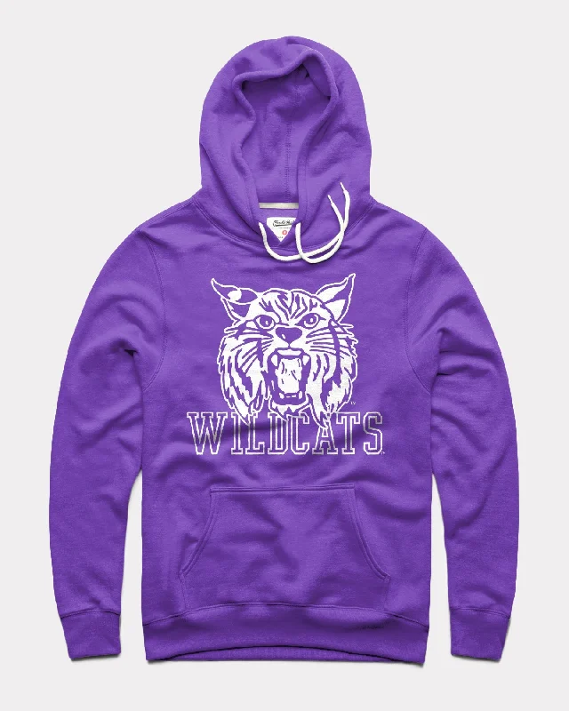 Simple Style Wabash K-State Wildcat Purple Hoodie