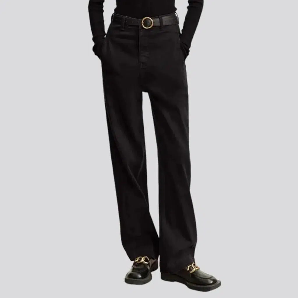 Sweet Girl Monochrome black jeans
 for women
