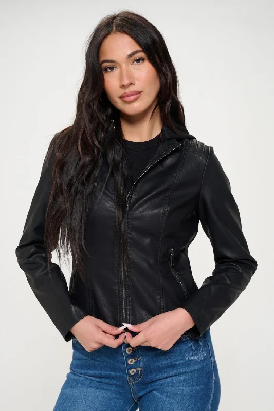 Simple Style Coalition LA Zip Up Hooded Jacket